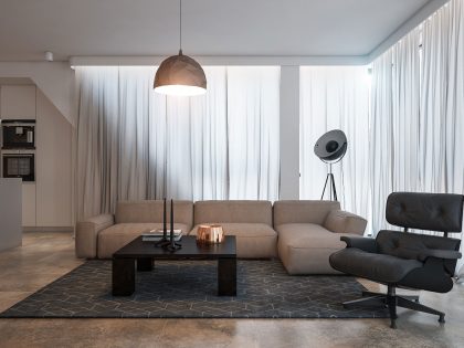 A Contemporary Apartment Filled with Natural and Pale Color Palette in Sofia, Bulgaria by VOOOD (4)