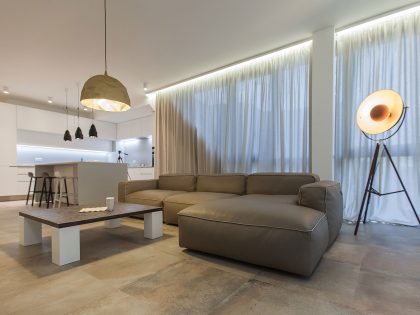 A Contemporary Apartment Filled with Natural and Pale Color Palette in Sofia, Bulgaria by VOOOD (5)