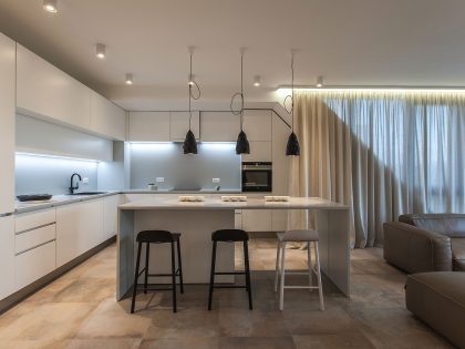 A Contemporary Apartment Filled with Natural and Pale Color Palette in Sofia, Bulgaria by VOOOD (8)