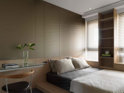 A Contemporary Apartment Plays with Light and Shadow in Taipei by C.H. Interior (20)