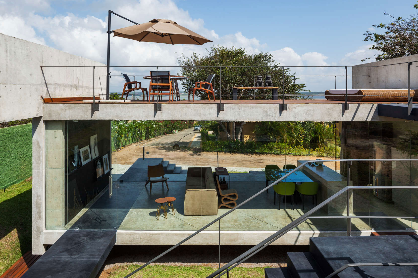 A Contemporary Concrete Home with View, Ventilation and Natural Lighting in Tibau do Sul by Escritório Yuri Vital (13)