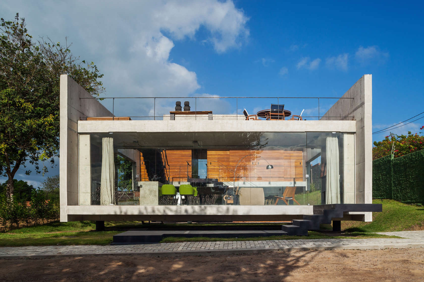 A Contemporary Concrete Home with View, Ventilation and Natural Lighting in Tibau do Sul by Escritório Yuri Vital (15)