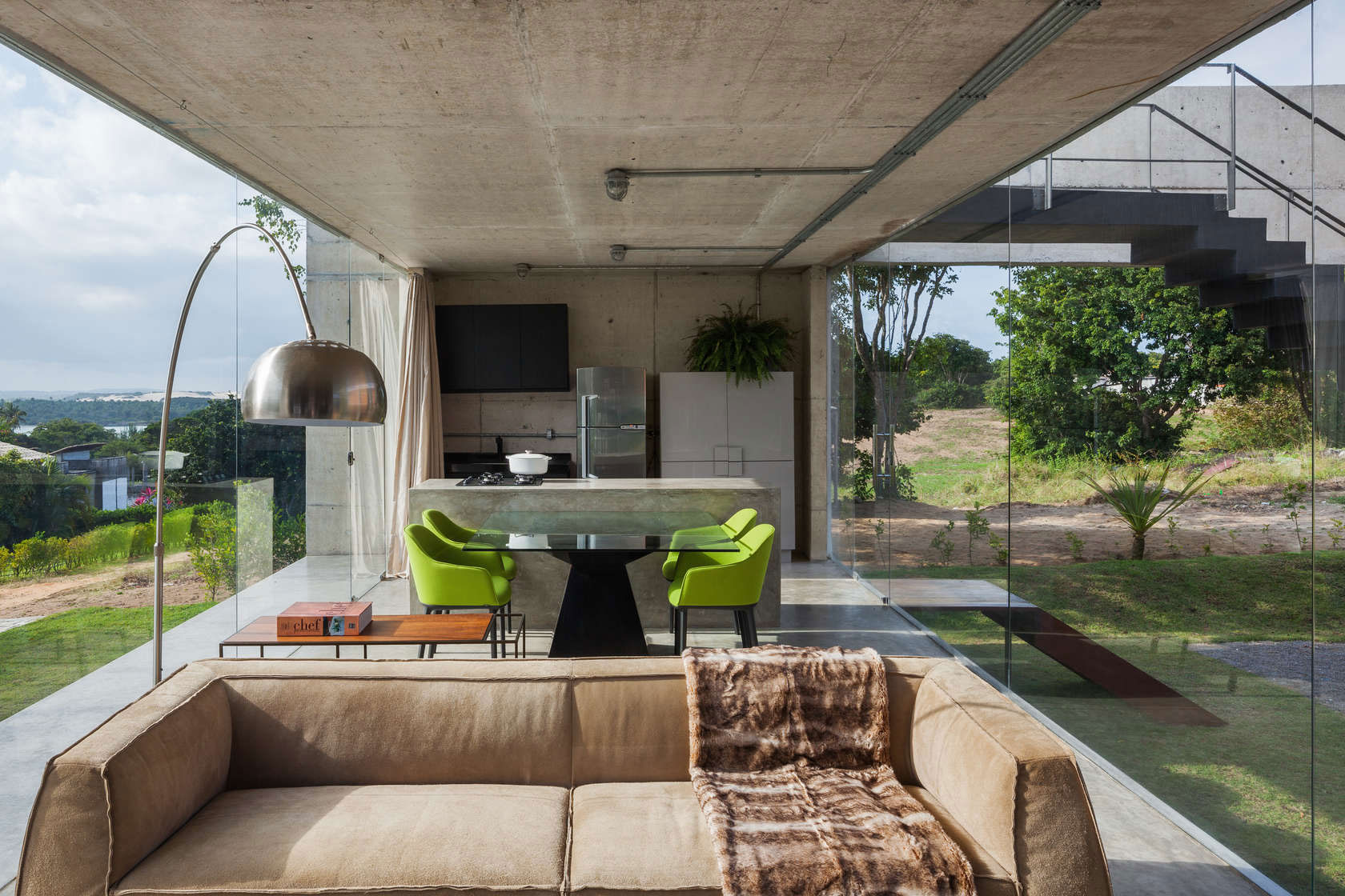 A Contemporary Concrete Home with View, Ventilation and Natural Lighting in Tibau do Sul by Escritório Yuri Vital (20)