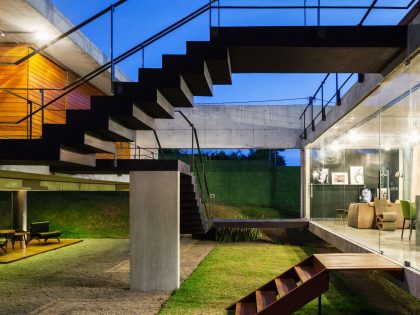 A Contemporary Concrete Home with View, Ventilation and Natural Lighting in Tibau do Sul by Escritório Yuri Vital (23)
