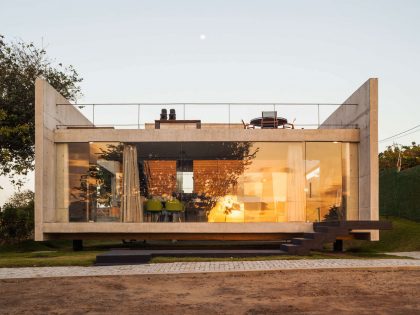 A Contemporary Concrete Home with View, Ventilation and Natural Lighting in Tibau do Sul by Escritório Yuri Vital (26)