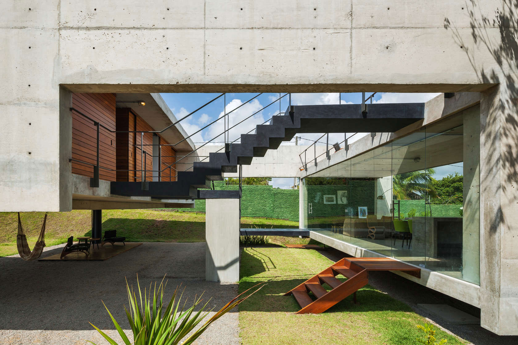 A Contemporary Concrete Home with View, Ventilation and Natural Lighting in Tibau do Sul by Escritório Yuri Vital (4)