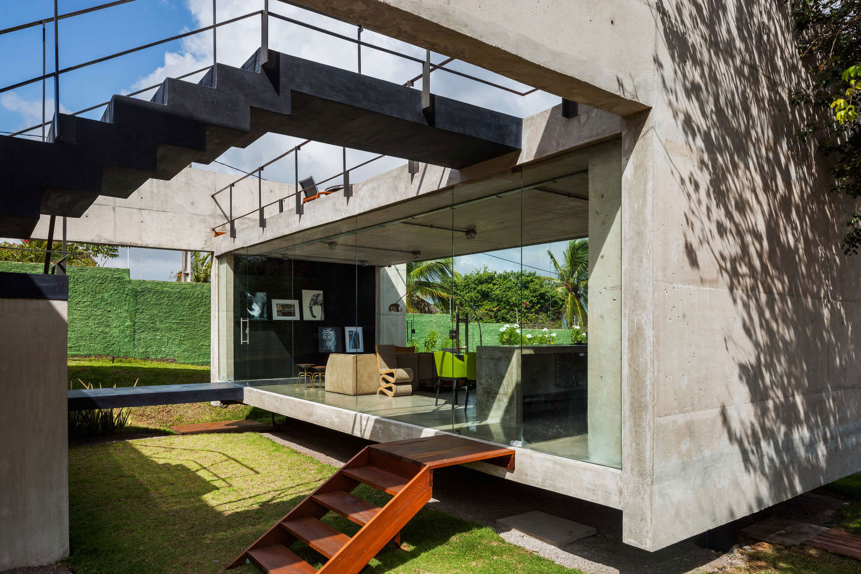A Contemporary Concrete Home with View, Ventilation and Natural Lighting in Tibau do Sul by Escritório Yuri Vital (5)