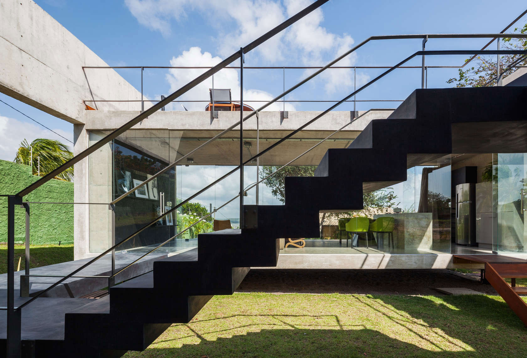 A Contemporary Concrete Home with View, Ventilation and Natural Lighting in Tibau do Sul by Escritório Yuri Vital (7)
