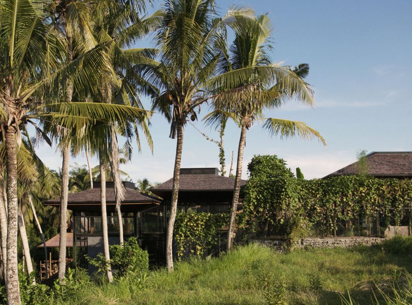 A Contemporary Home with Suspended Spiral Staircase in Bali, Indonesia by Alexis Dornier (1)