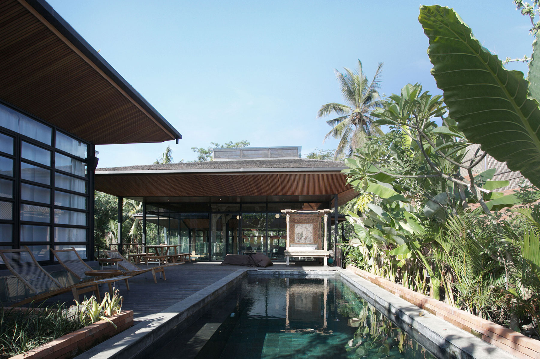 A Contemporary Home with Suspended Spiral Staircase in Bali, Indonesia by Alexis Dornier (2)