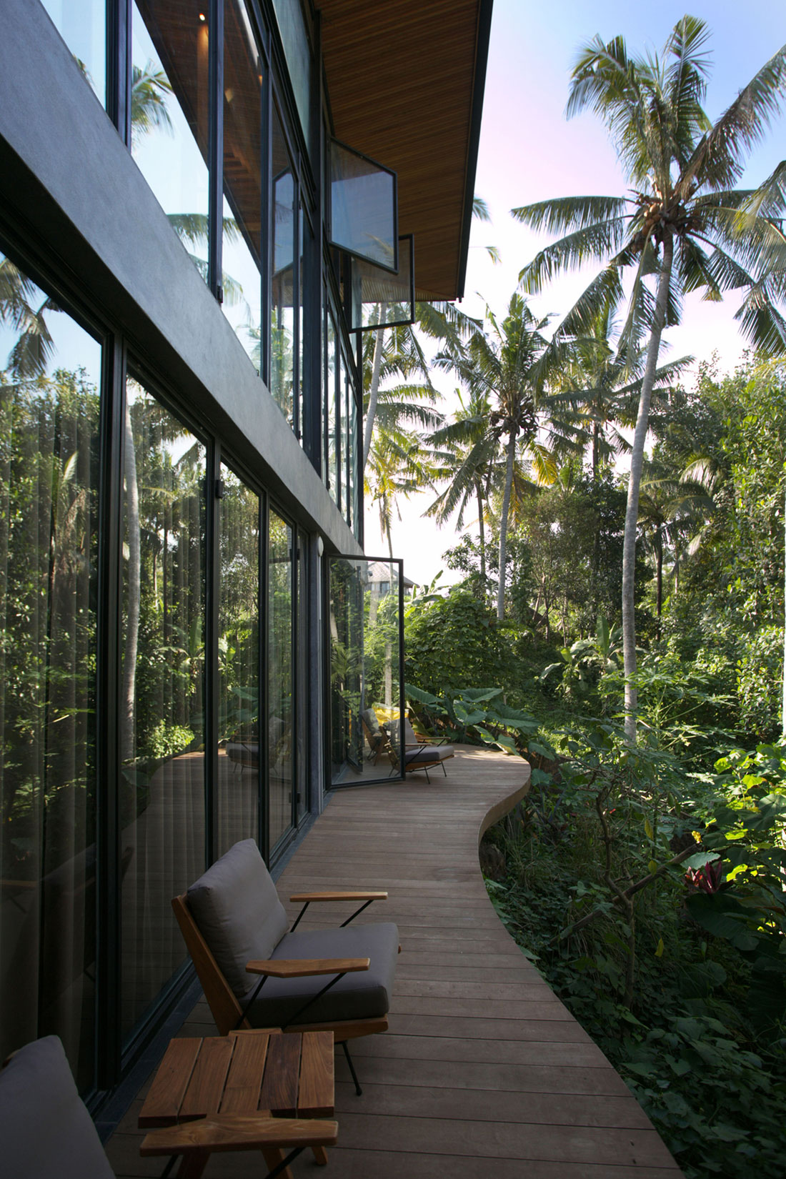 A Contemporary Home with Suspended Spiral Staircase in Bali, Indonesia by Alexis Dornier (8)