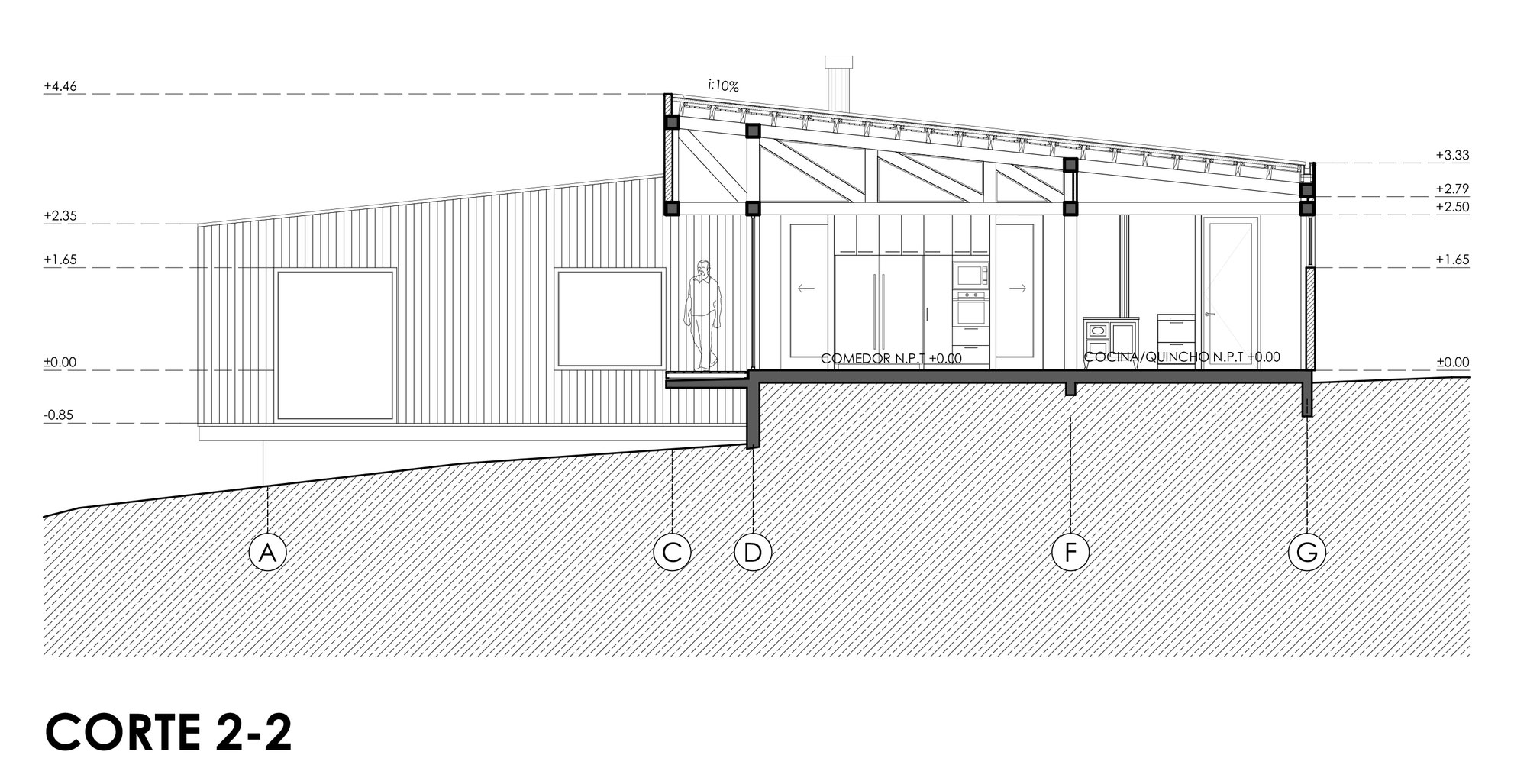 A Cozy Contemporary Home on the Edge of the Cliffs in Hualpén, Chile by Prado Arquitectos (29)