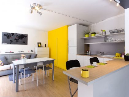 A Cozy and Colorful Modern Apartment with Warm Atmosphere in Modica, Italy by Federica Cavallo & Maurizio Arrabito (1)