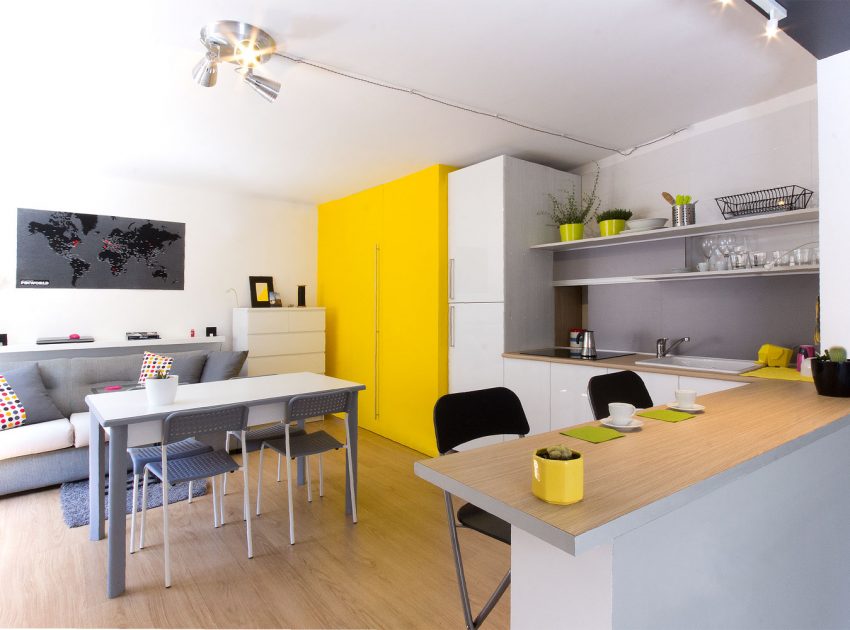 A Cozy and Colorful Modern Apartment with Warm Atmosphere in Modica, Italy by Federica Cavallo & Maurizio Arrabito (1)