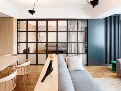 A Flexible and Dynamic Contemporary Apartment in the Heart of Bucharest, Romania by Rosu-ciocodeica (2)