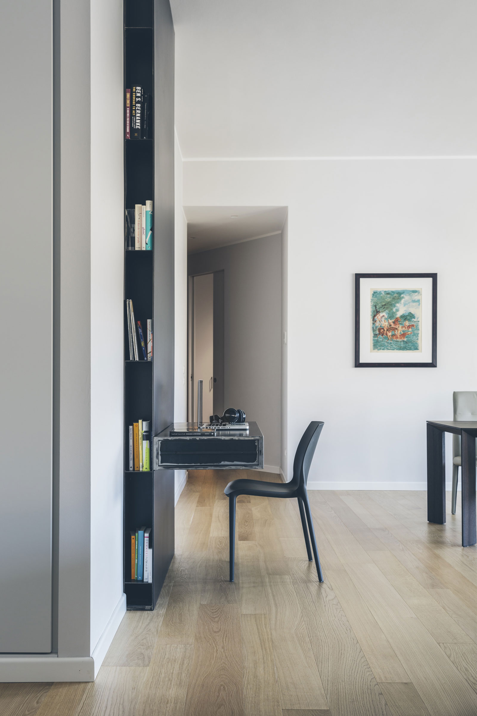 A House Drenched in Minimalist Contemporary Interiors in Milan, Italy by MARGstudio (25)