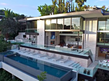 A Luxurious Modern Home with Infinity Pool and Stunning City Views of Los Angeles by Evan Gaskin (1)
