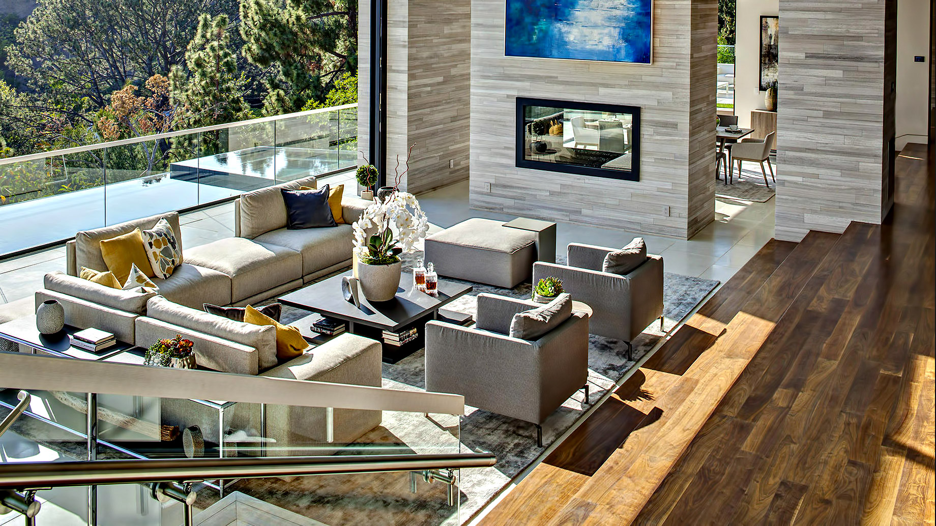 A Luxurious Modern Home with Infinity Pool and Stunning City Views of Los Angeles by Evan Gaskin (15)