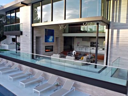 A Luxurious Modern Home with Infinity Pool and Stunning City Views of Los Angeles by Evan Gaskin (2)