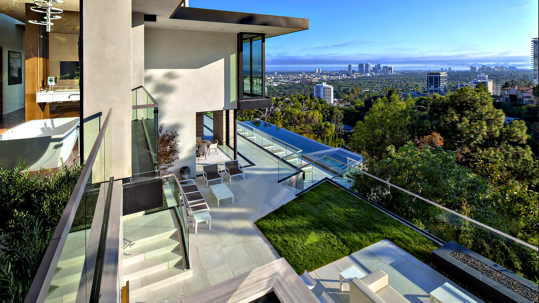 A Luxurious Modern Home with Infinity Pool and Stunning City Views of Los Angeles by Evan Gaskin (5)