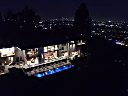 A Luxurious Modern Home with Infinity Pool and Stunning City Views of Los Angeles by Evan Gaskin (55)