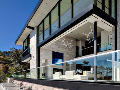 A Luxurious Modern Home with Infinity Pool and Stunning City Views of Los Angeles by Evan Gaskin (6)