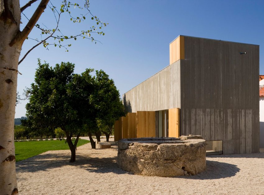 A Minimalist House with Clean Lines and Natural Light in Chamusca, Portugal by João Mendes Ribeiro (1)