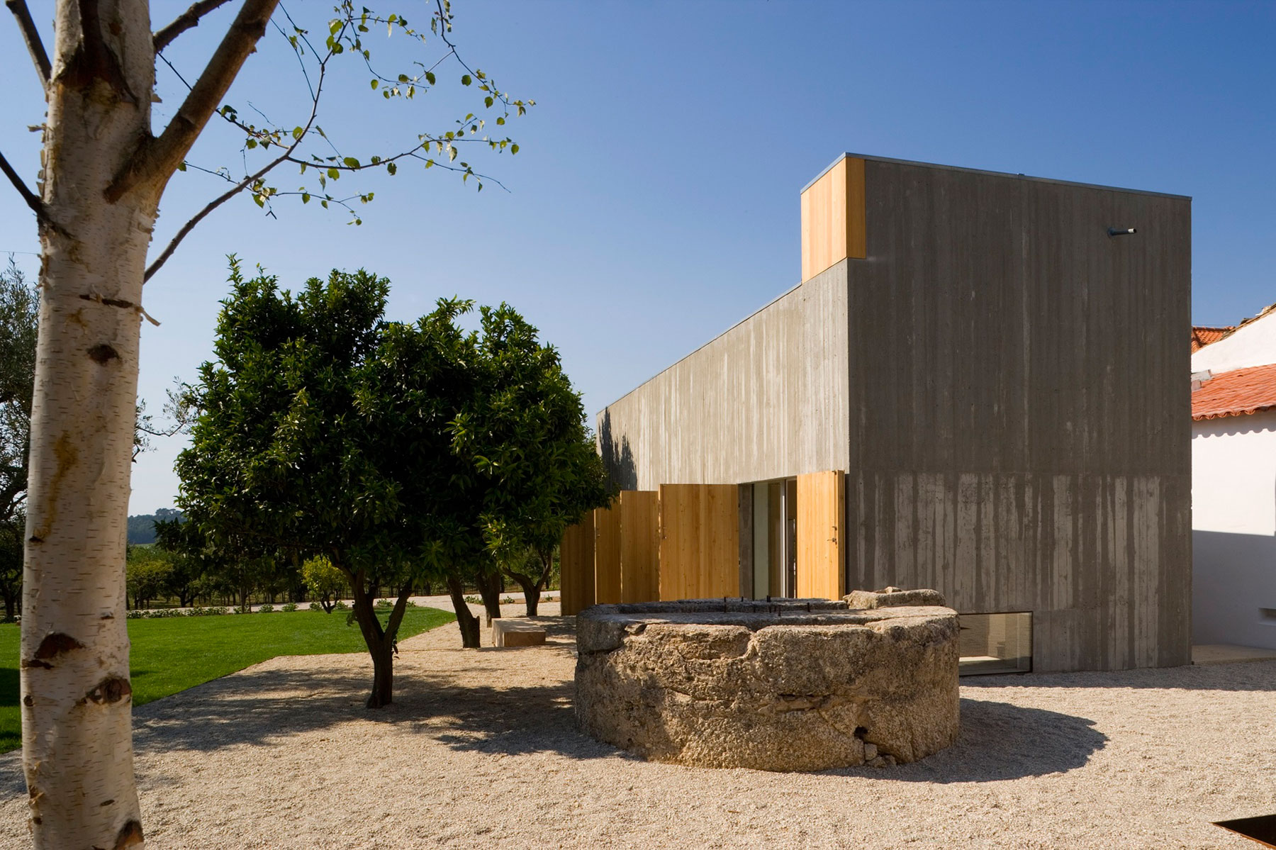 A Minimalist House with Clean Lines and Natural Light in Chamusca, Portugal by João Mendes Ribeiro (1)