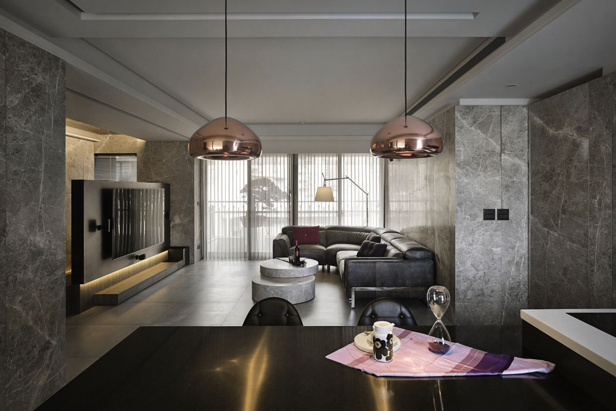 A Modern Home with Glamorous and Sophisticated Interiors in Taipei City by Yoma Design (8)