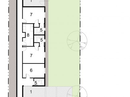 A Modest Single-Family House Made of Recycled Materials in Dallas by Buchanan Architecture (13)