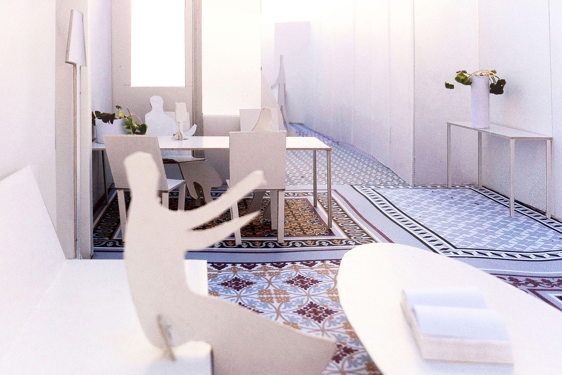 A Peaceful and Comfortable Apartment with Bright Environment in Eixample, Barcelona by NARCH (11)