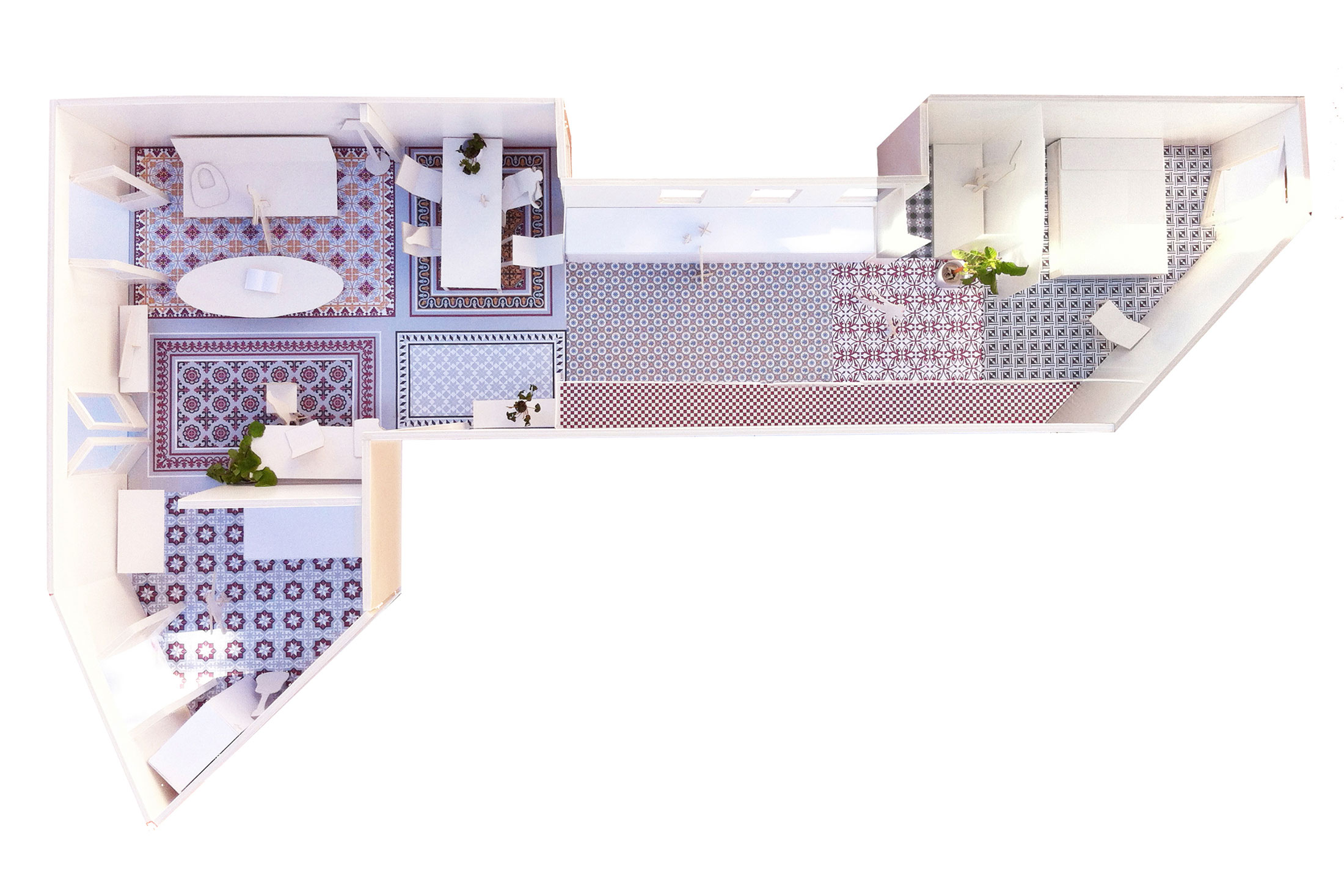 A Peaceful and Comfortable Apartment with Bright Environment in Eixample, Barcelona by NARCH (16)