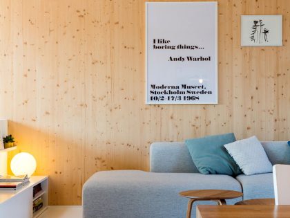 A Playful and Modern Wooden Home Packed with Elegant Interiors in Brussels, Belgium by SPOTLESS ARCHITECTURE (9)