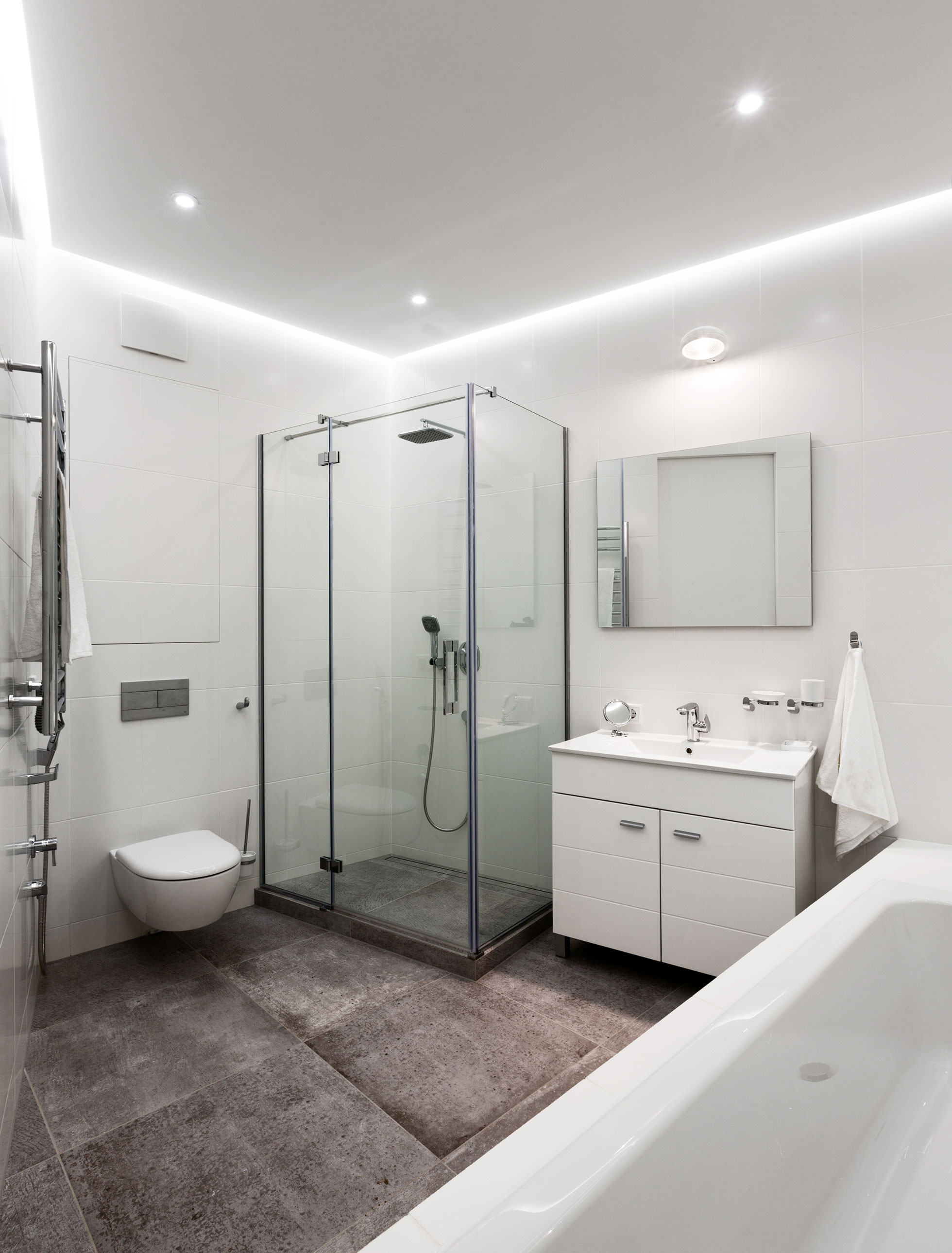 A Practical and Functional Apartment with Airy and Light Interiors in Kiev, Ukraine by Sergey Makhno Architects (17)