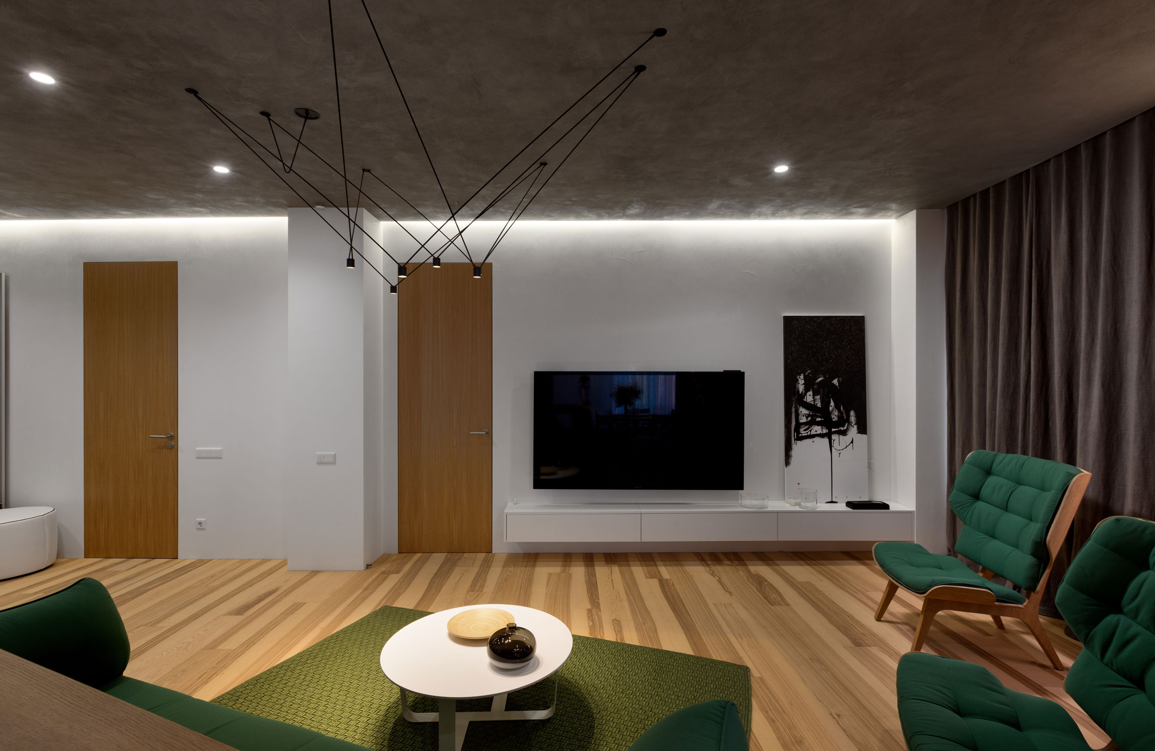 A Practical and Functional Apartment with Airy and Light Interiors in Kiev, Ukraine by Sergey Makhno Architects (2)