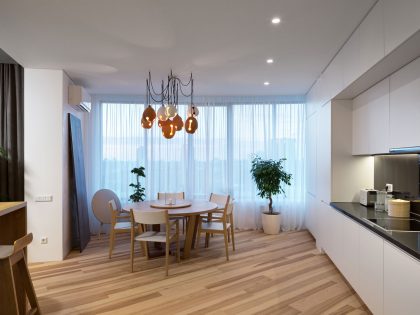 A Practical and Functional Apartment with Airy and Light Interiors in Kiev, Ukraine by Sergey Makhno Architects (9)