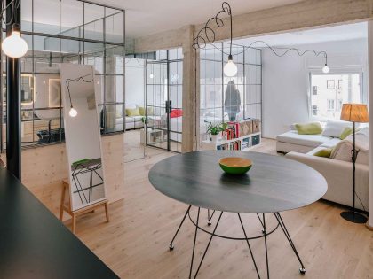 A Simple and Comfortable Apartment for a Single Woman in Madrid, Spain by Manuel Omaña (1)