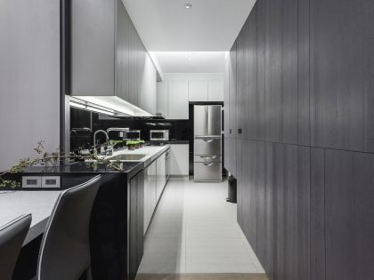 A Simple and Elegant Contemporary Apartment in Taipei City, Taiwan by Taipei Base Design Center (12)
