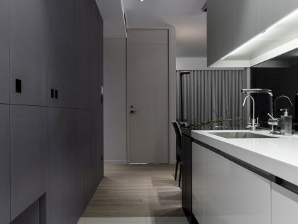 A Simple and Elegant Contemporary Apartment in Taipei City, Taiwan by Taipei Base Design Center (13)
