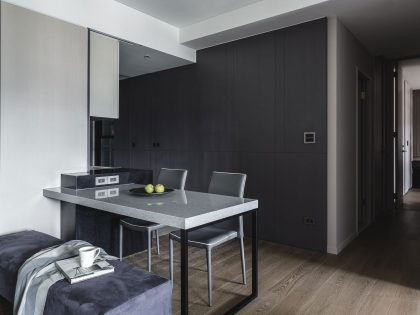 A Simple and Elegant Contemporary Apartment in Taipei City, Taiwan by Taipei Base Design Center (18)