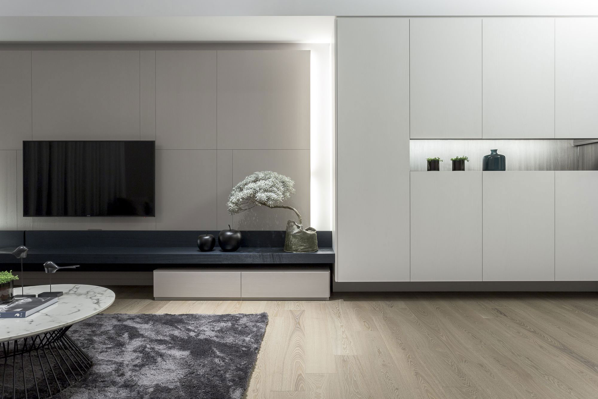 A Simple and Elegant Contemporary Apartment in Taipei City, Taiwan by Taipei Base Design Center (8)