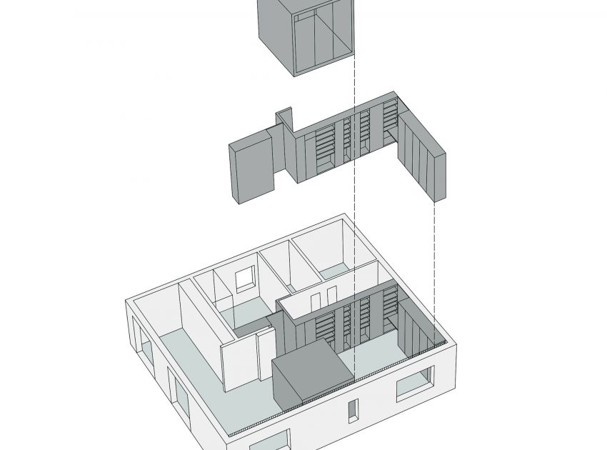 A Small Contemporary Home in White in San Miniato, Italy by LDA.iMdA Associated Architects (21)