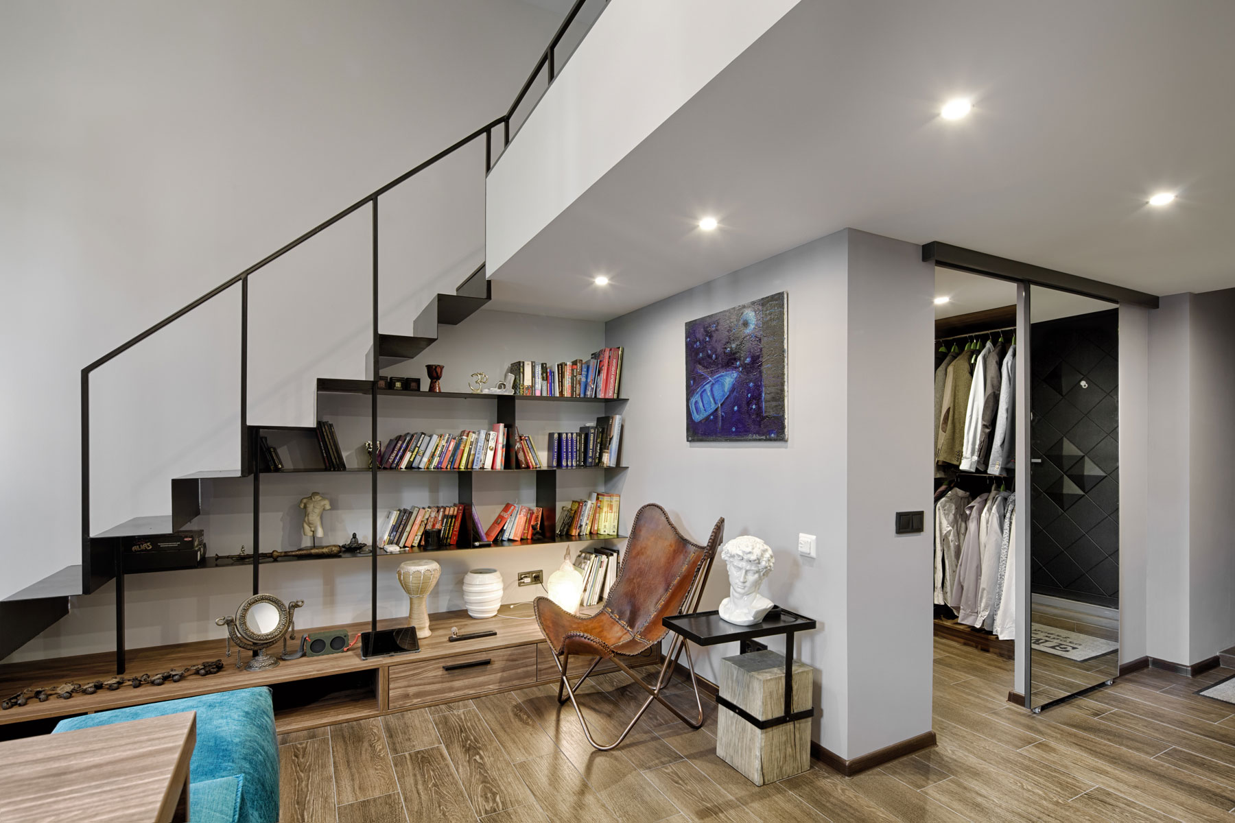 A Small Modern Apartment for One Person in the Historical Center of Kiev, Ukraine by Ivan Yunakov (7)