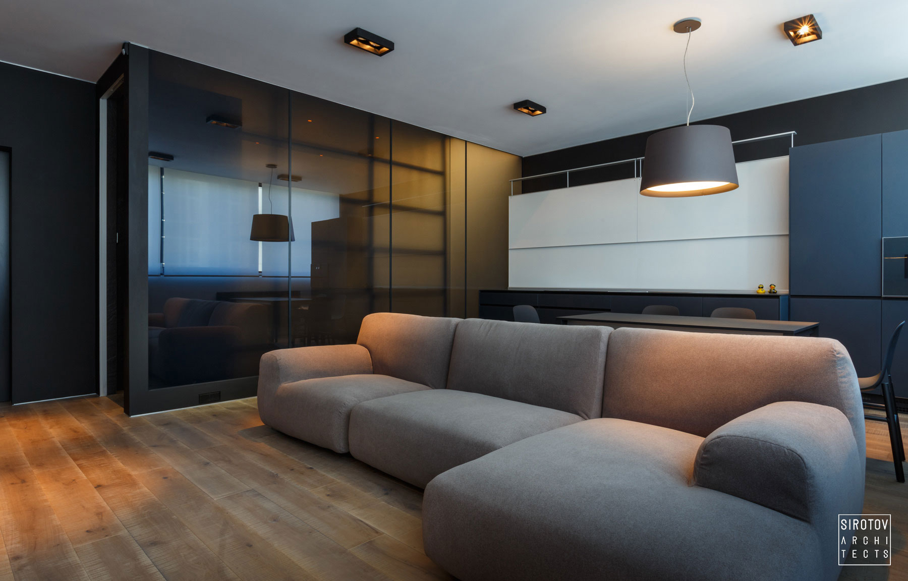 A Sophisticated Modern Apartment for Young Men in Kiev, Ukraine by SIROTOVARCHITECTS (1)
