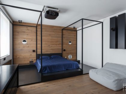 A Sophisticated Modern Apartment for Young Men in Kiev, Ukraine by SIROTOVARCHITECTS (13)