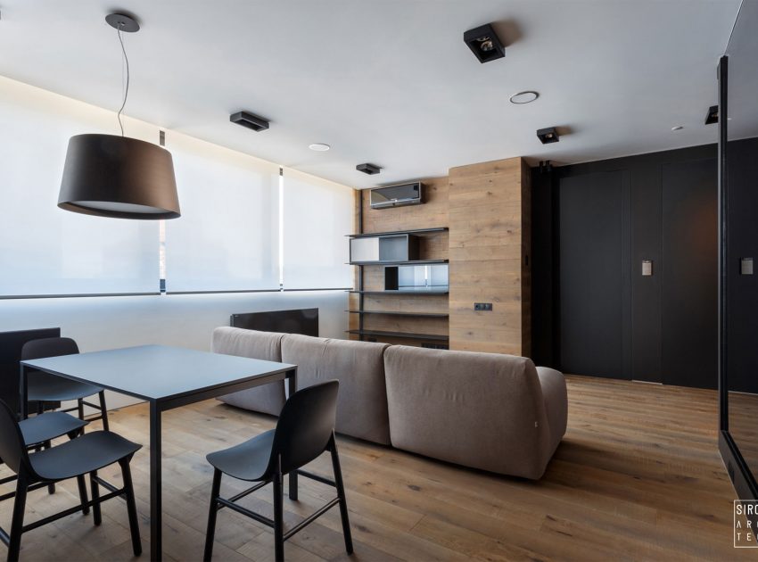 A Sophisticated Modern Apartment for Young Men in Kiev, Ukraine by SIROTOVARCHITECTS (3)