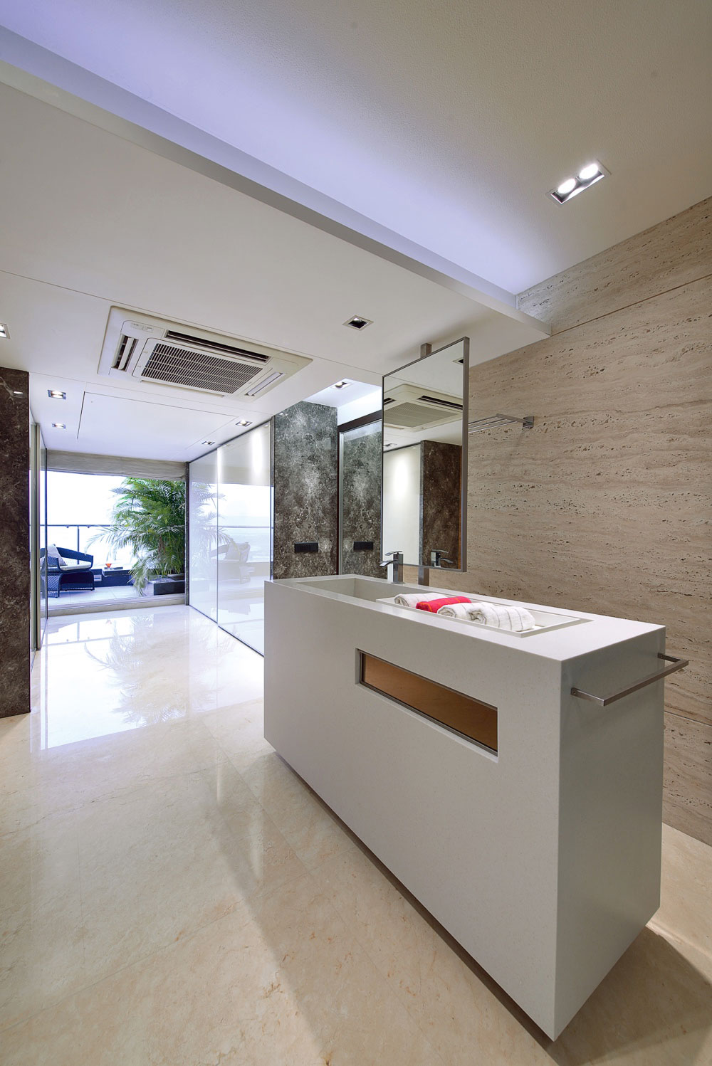 A Sophisticated Triplex Penthouse with Splendid and Elegant Ambiance in Mumbai, India by Space Dynamix (14)