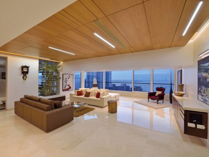 A Sophisticated Triplex Penthouse with Splendid and Elegant Ambiance in Mumbai, India by Space Dynamix (20)