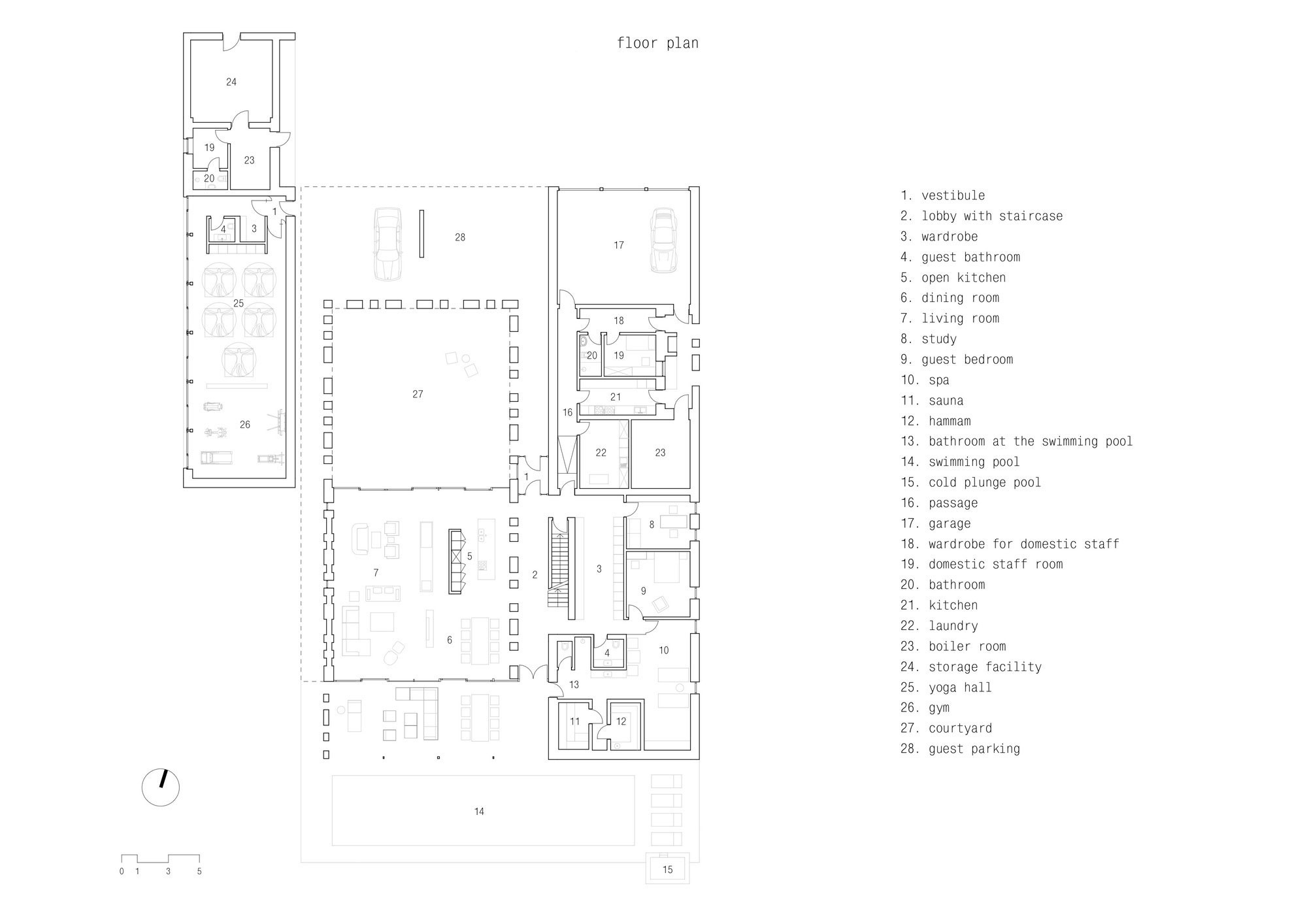A Spacious Contemporary House Hidden in a Dense Oak Forest in Kharkiv, Ukraine by Drozdov&Partners (15)