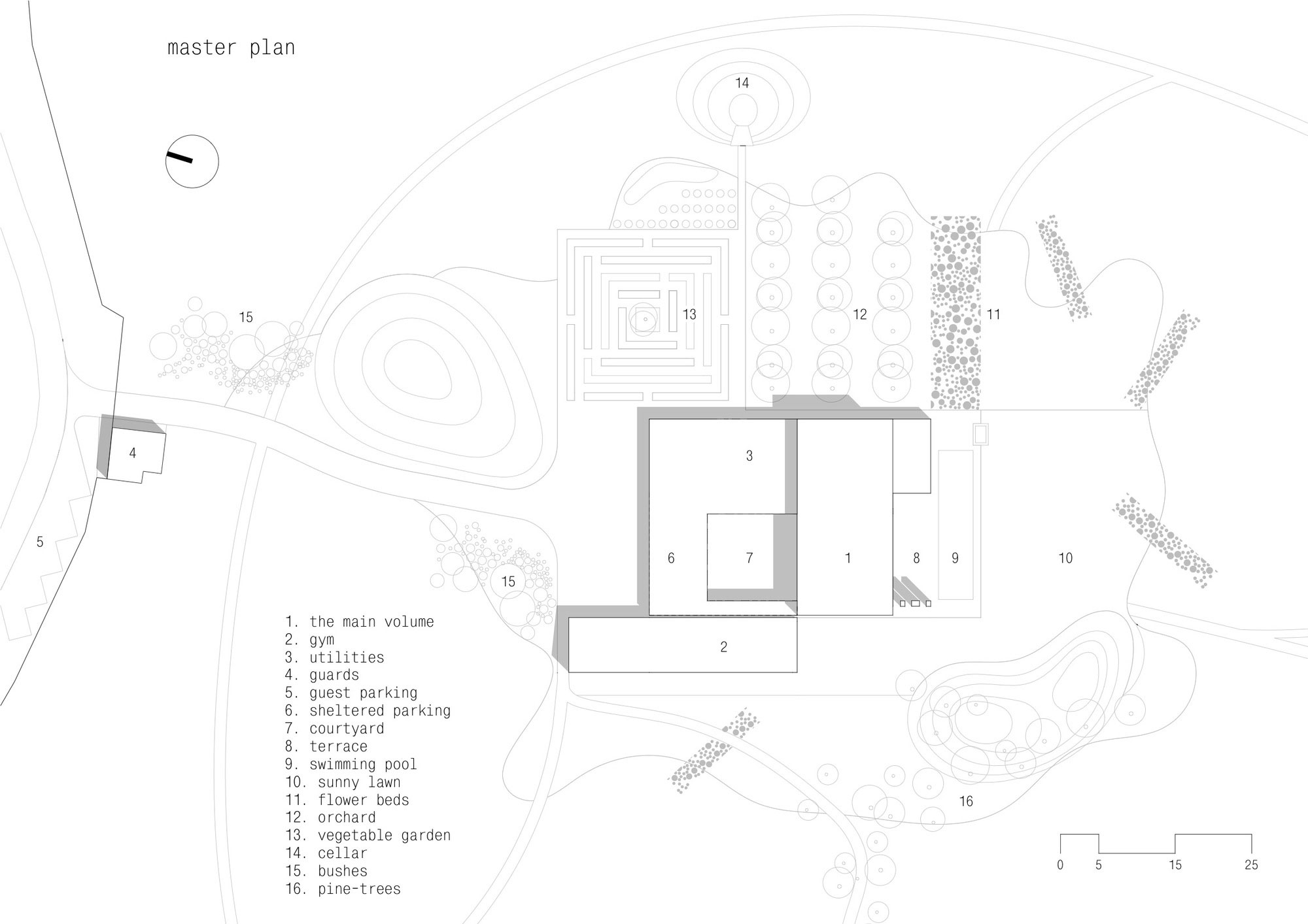 A Spacious Contemporary House Hidden in a Dense Oak Forest in Kharkiv, Ukraine by Drozdov&Partners (20)